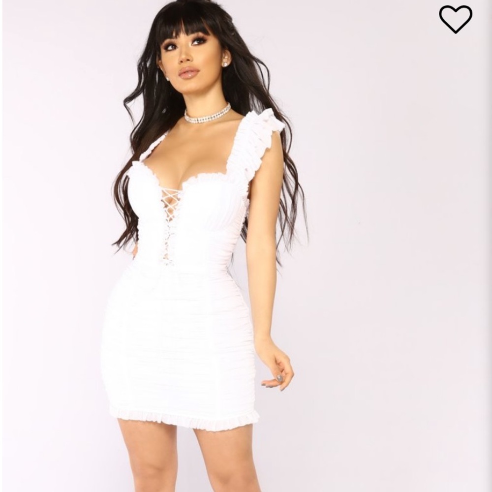 Fashion Nova sexy ruffle dress